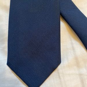 Christian Dior Monsieur Monsieur Silk Narrow Tie Navy